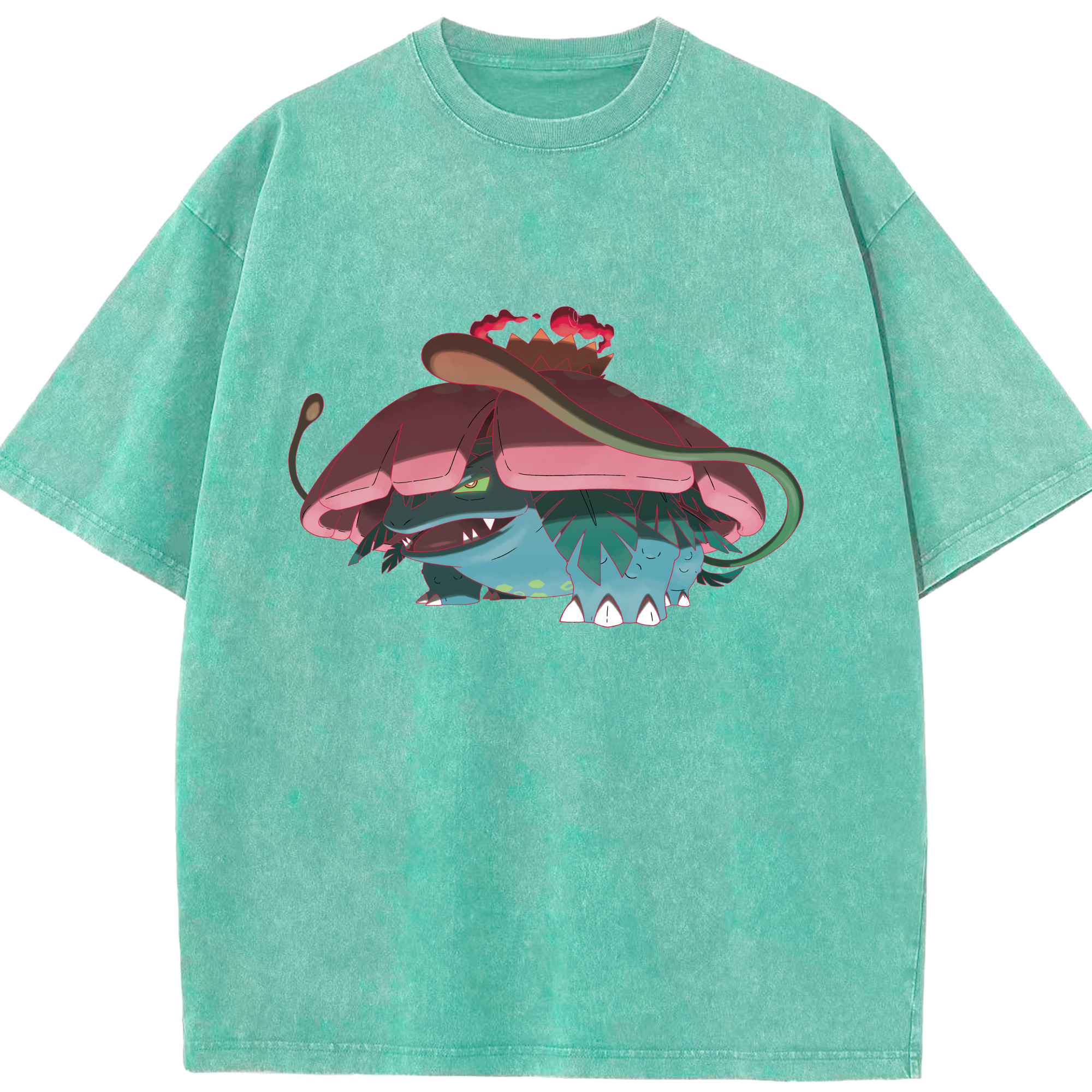 （画像用） ポケットモンスター Pokémon 綿100% ヴィンテージ風 半袖Tシャツ（フロントプリント）